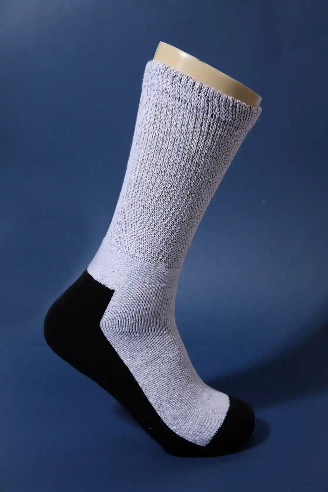 White and black socks
